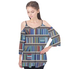 Bookshelf Flutter Tees