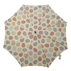 Seamless Pattern Colorful Easter Egg Flat Icons Painted Traditional Style Hook Handle Umbrellas (small) by BangZart