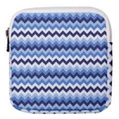 Zigzag Pattern Seamless Zig Zag Background Color Mini Square Pouch by BangZart