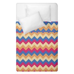 Zigzag Pattern Seamless Zig Zag Background Color Duvet Cover Double Side (single Size)