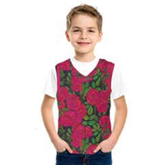 Seamless Pattern With Colorful Bush Roses Kids  Sportswear by BangZart