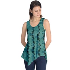 Branches Of A Wonderful Flower Tree In The Light Of Life Sleeveless Tunic by pepitasart
