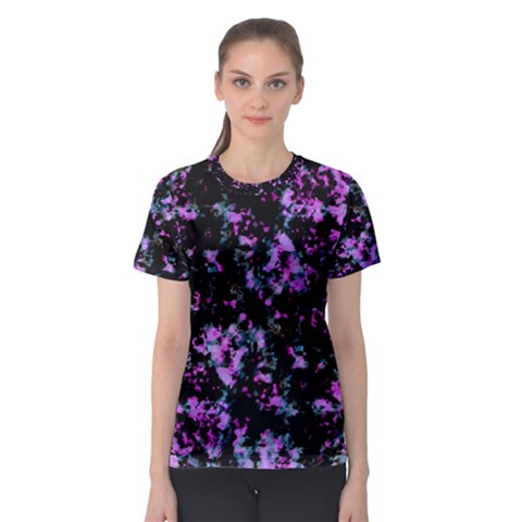 Abstract Intricate Texture Print Women s Sport Mesh Tee by dflcprintsclothing