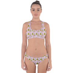 Hawaii Ghost Lilac Cross Back Hipster Bikini Set