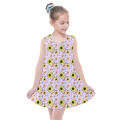 Hawaii Ghost Lilac Kids  Summer Dress