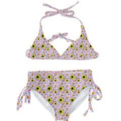 Hawaii Ghost Lilac Kids  Classic Bikini Set