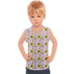 Hawaii Ghost Lilac Kids  Sport Tank Top