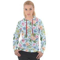 Springflowers Women s Overhead Hoodie by Dushan