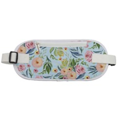 Springflowers Rounded Waist Pouch by Dushan