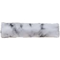 White faux marble texture  Full Print Rope Handle Tote (Small) View3