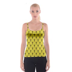 Art-decoyellow Spaghetti Strap Top