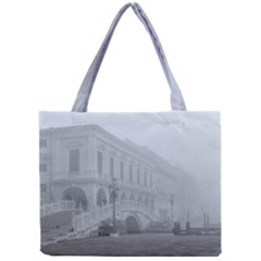 Fog Winter Scene Venice, Italy Mini Tote Bag by dflcprintsclothing