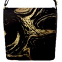 Black and gold marble Removable Flap Cover (S) View1