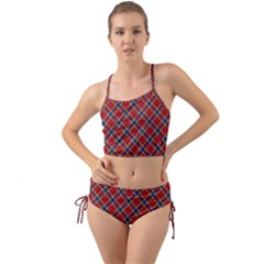 Scottish And Celtic Pattern - Braveheard Is Proud Of You Mini Tank Bikini Set by DinzDas