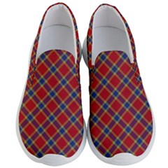 Scottish And Celtic Pattern - Braveheard Is Proud Of You Men s Lightweight Slip Ons by DinzDas