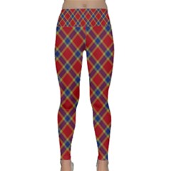 Scottish And Celtic Pattern - Braveheard Is Proud Of You Lightweight Velour Classic Yoga Leggings by DinzDas