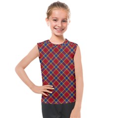 Scottish And Celtic Pattern - Braveheard Is Proud Of You Kids  Mesh Tank Top by DinzDas
