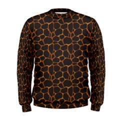 Animal Skin - Panther Or Giraffe - Africa And Savanna Men s Sweatshirt by DinzDas