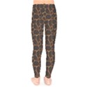 Animal Skin - Panther Or Giraffe - Africa And Savanna Kids  Leggings View2