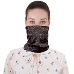 Animal Skin - Panther Or Giraffe - Africa And Savanna Seamless Face Mask Bandanas (adult) by DinzDas