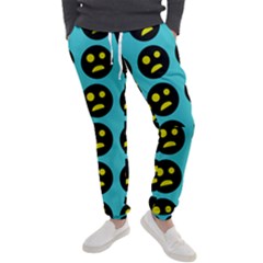 005 - Ugly Smiley With Horror Face - Scary Smiley Men s Jogger Sweatpants by DinzDas