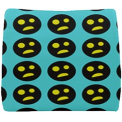 005 - Ugly Smiley With Horror Face - Scary Smiley Seat Cushion by DinzDas