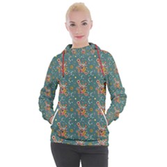 006 - Funky Oldschool 70s Wallpaper - Exploding Circles Women s Hooded Pullover by DinzDas