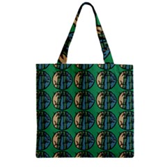 Bamboo Trees - The Asian Forest - Woods Of Asia Zipper Grocery Tote Bag by DinzDas