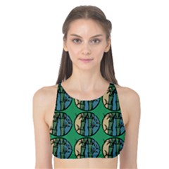 Bamboo Trees - The Asian Forest - Woods Of Asia Tank Bikini Top by DinzDas