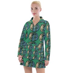 Bamboo Trees - The Asian Forest - Woods Of Asia Women s Long Sleeve Casual Dress by DinzDas