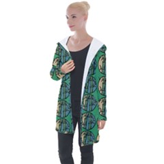 Bamboo Trees - The Asian Forest - Woods Of Asia Longline Hooded Cardigan by DinzDas