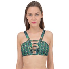 Bamboo Trees - The Asian Forest - Woods Of Asia Cage Up Bikini Top by DinzDas