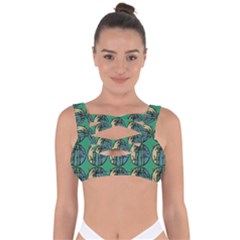 Bamboo Trees - The Asian Forest - Woods Of Asia Bandaged Up Bikini Top by DinzDas