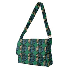 Bamboo Trees - The Asian Forest - Woods Of Asia Full Print Messenger Bag (m) by DinzDas