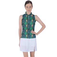 Bamboo Trees - The Asian Forest - Woods Of Asia Women s Sleeveless Polo Tee by DinzDas