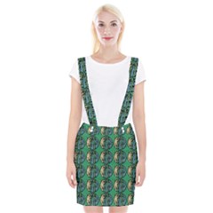 Bamboo Trees - The Asian Forest - Woods Of Asia Braces Suspender Skirt by DinzDas