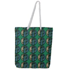 Bamboo Trees - The Asian Forest - Woods Of Asia Full Print Rope Handle Tote (large) by DinzDas