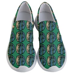 Bamboo Trees - The Asian Forest - Woods Of Asia Women s Lightweight Slip Ons by DinzDas