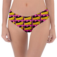 Haha - Nelson Pointing Finger At People - Funny Laugh Reversible Classic Bikini Bottoms by DinzDas