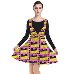 Haha - Nelson Pointing Finger At People - Funny Laugh Plunge Pinafore Dress by DinzDas