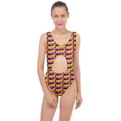 Haha - Nelson Pointing Finger At People - Funny Laugh Center Cut Out Swimsuit by DinzDas