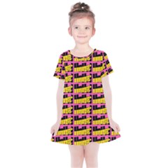 Haha - Nelson Pointing Finger At People - Funny Laugh Kids  Simple Cotton Dress by DinzDas