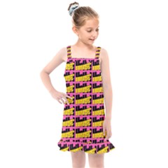 Haha - Nelson Pointing Finger At People - Funny Laugh Kids  Overall Dress by DinzDas