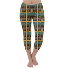 More Nature - Nature Is Important For Humans - Save Nature Capri Winter Leggings  by DinzDas