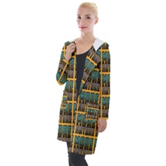 More Nature - Nature Is Important For Humans - Save Nature Hooded Pocket Cardigan