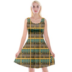 More Nature - Nature Is Important For Humans - Save Nature Reversible Velvet Sleeveless Dress