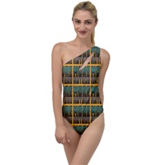 More Nature - Nature Is Important For Humans - Save Nature To One Side Swimsuit