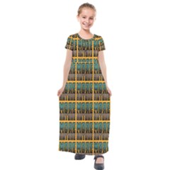More Nature - Nature Is Important For Humans - Save Nature Kids  Short Sleeve Maxi Dress