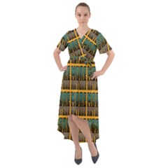 More Nature - Nature Is Important For Humans - Save Nature Front Wrap High Low Dress