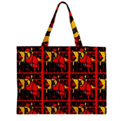 Working Class Hero - Welders And Other Handymen Are True Heroes - Work Zipper Medium Tote Bag by DinzDas